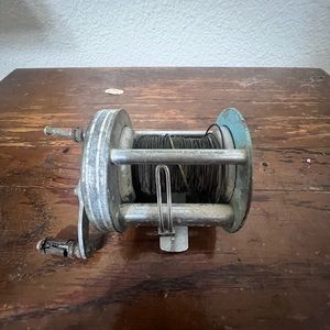 Vintage Pflueger Trump No 1943 Saltwater Cast Fishing Reel Spool